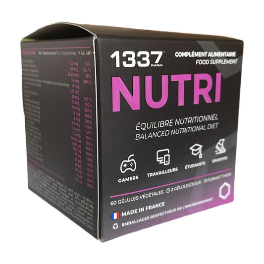 1337 PHARMA NUTRI Las vitaminas y minerales de NUTRI.