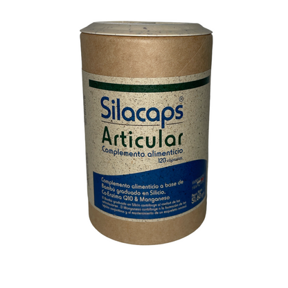 SILACAPS® VITALITÉ ARTICULAIRE &amp; TONIQUE GÉNÉRALE 120 CAPS. LABO SANTÉ SILICE