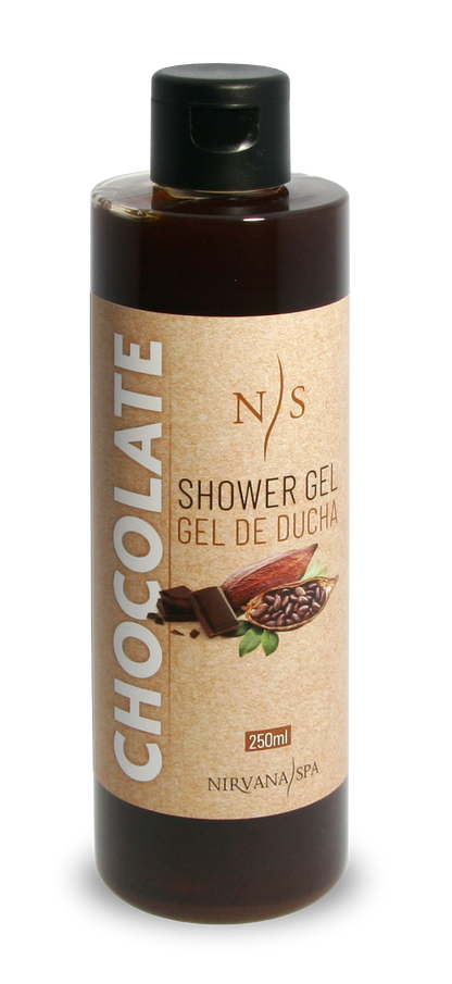 Chocolate Shower Gel 250 ml NIRVANA SPA.  Gel de ducha