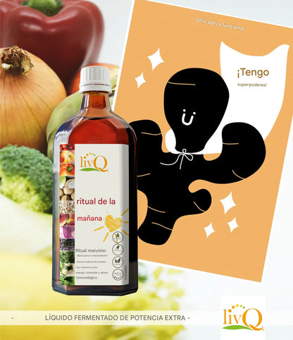 Ritual matutino de LivQ. 250 ml.