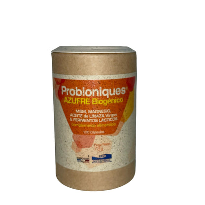 PROBIONIQUES® SOUFRE BIOGÉNIQUE 120 CAPS. LABO SANTÉ SILICE