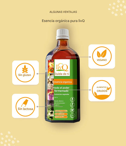LivQ Bio-Essenz  250 ml, unas 30 raciones