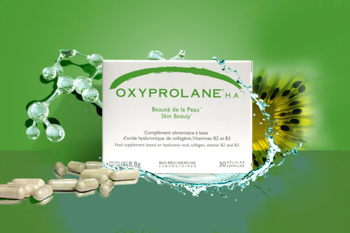 OXYPROLANE H.A. (BIO-RECHERCHE) Reduce la aparición de arrugas Mantiene la luminosidad y flexibilidad de la piel Ralentiza la hiperpigmentación