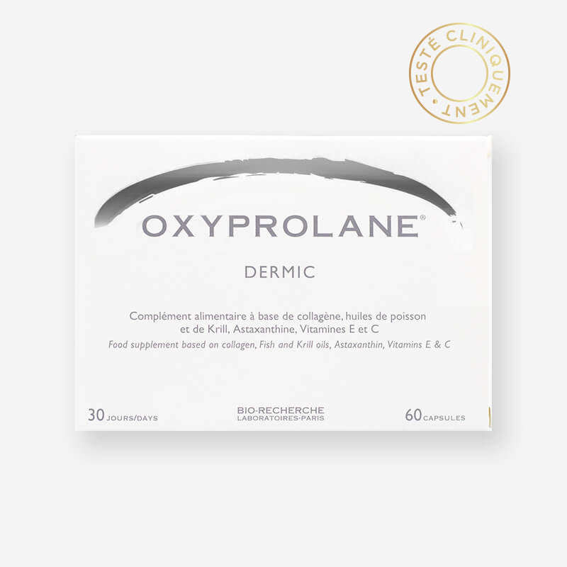 OXYPROLANE DERMIC (BIO-RECHERCHE)  Efectos comprobados en el proceso de cicatrización y eficacia antienvejecimiento para una piel visiblemente más firme, tonificada y mejor hidratada.