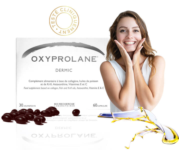 OXYPROLANE DERMIC (BIO-RECHERCHE)  Efectos comprobados en el proceso de cicatrización y eficacia antienvejecimiento para una piel visiblemente más firme, tonificada y mejor hidratada.