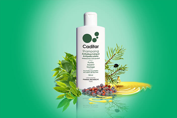 CADITAR Anti-seborrheic and Anti-dandruff Shampoo Caditar is prescribed by dermatologists as an adjuvant to psoriasis treatments.