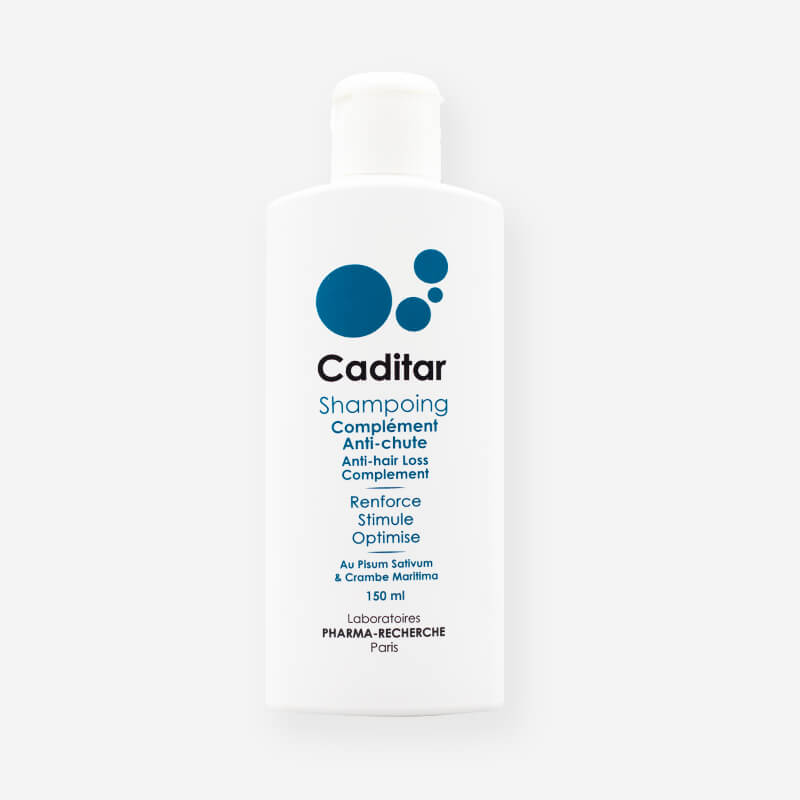 CADITAR Anti-hair loss shampoo, respects the scalp and provides strength and ease of styling to the hair.