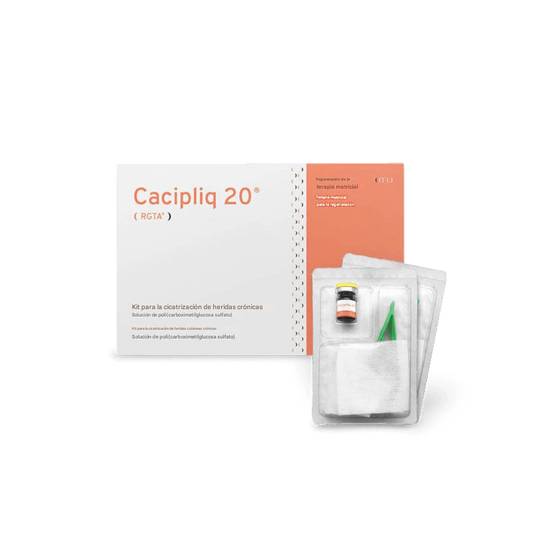 CACIPLIQ20® RGTA® – Kit para la cicatrización de heridas crónicas – (2 ampollas de 5 ml)