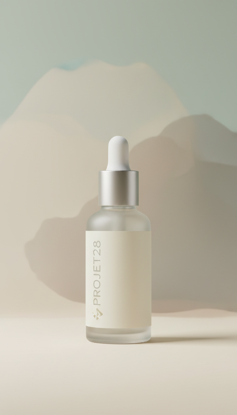 Sérum facial con péptidos avanzados