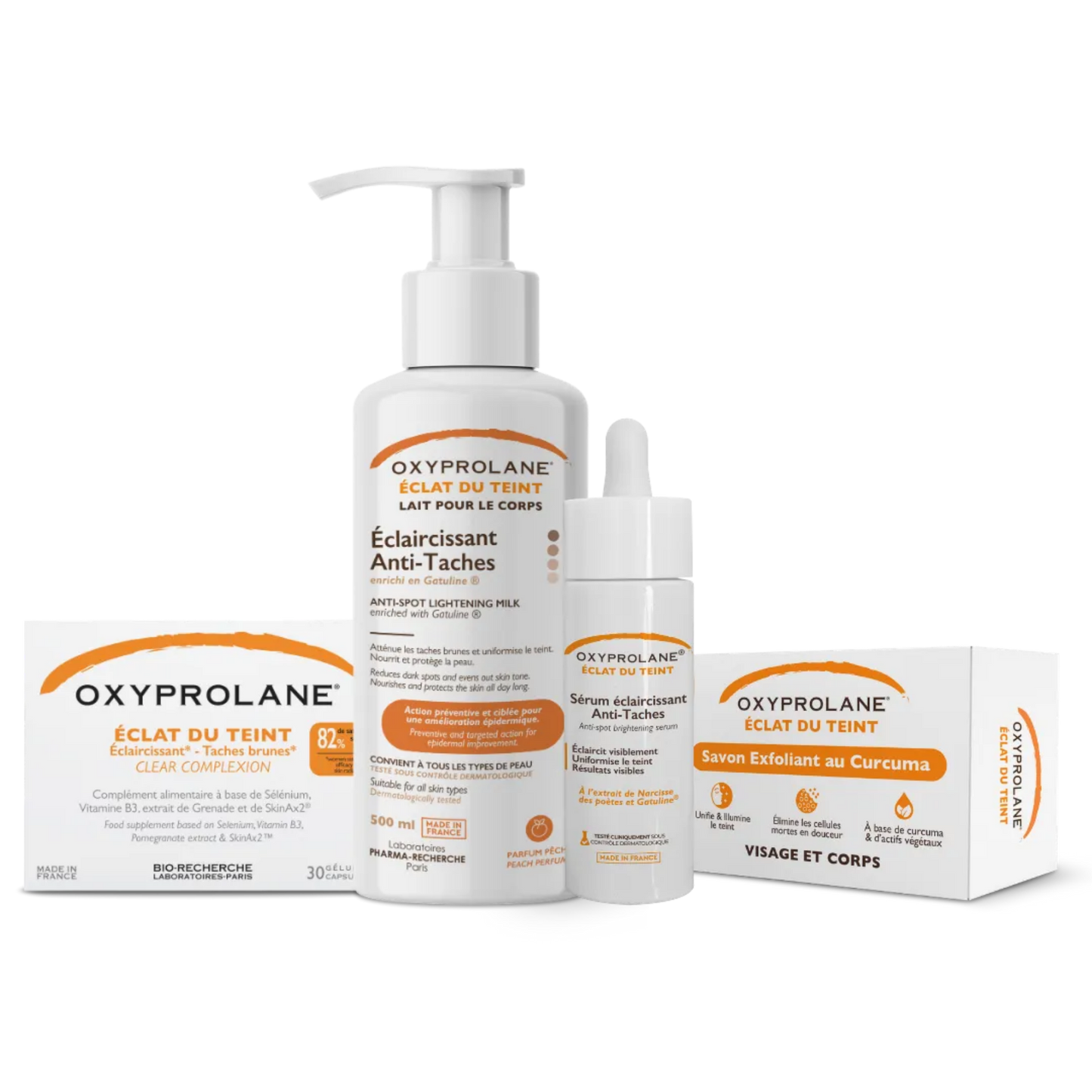 Rutina de cuidado facial In & Out Radiance OXYPROLANE