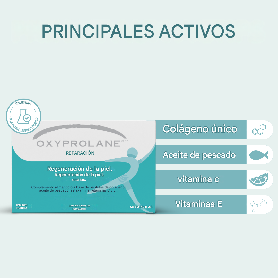 Oxyprolane® Repair – Regeneración de la piel, Estrías