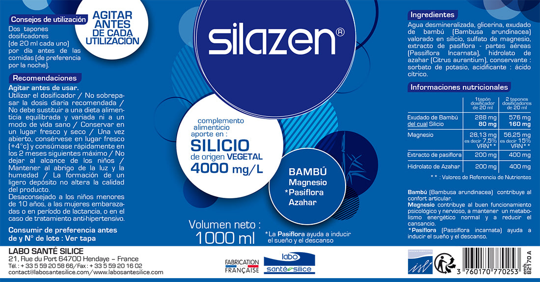 SILAZEN® 1L. LABO SANTÉ SILICE ANTI-STRESS