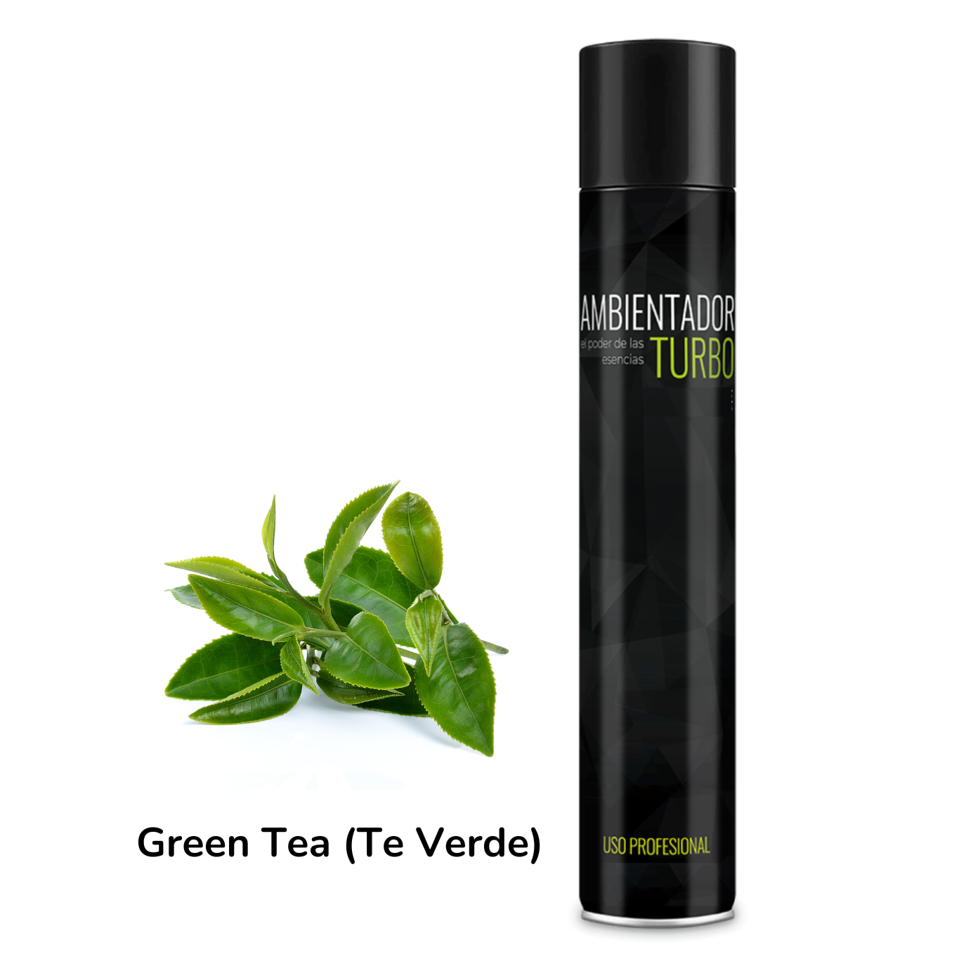 Professional Turbo 750ml. Green tea aroma